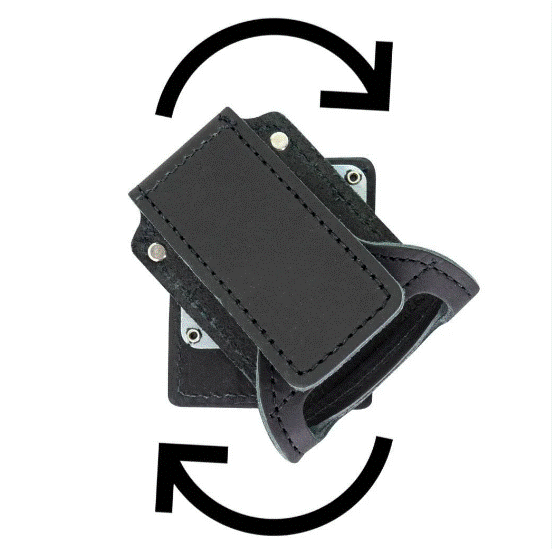 Line2 600-02 Leather Firefighter axe holder with swivel