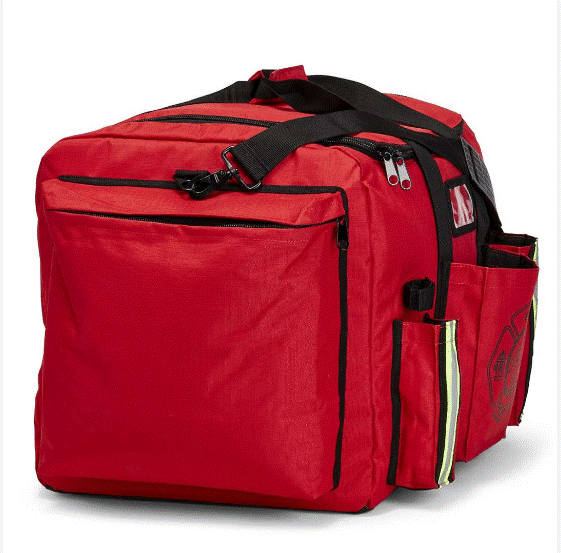 Line2 54750 Firefighter XXL turnout gear bag with yellow reflective trim