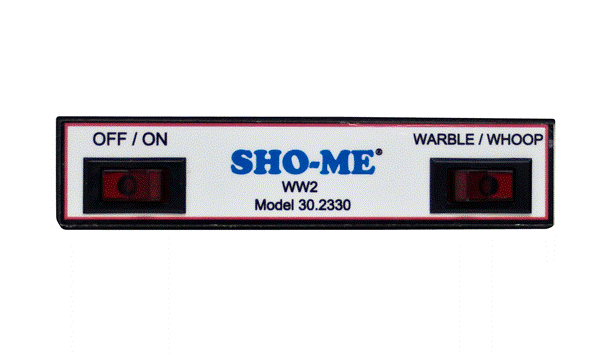 Able 2 Sho-Me Warble-Whoop Dash-Mount Siren Model 30.2330