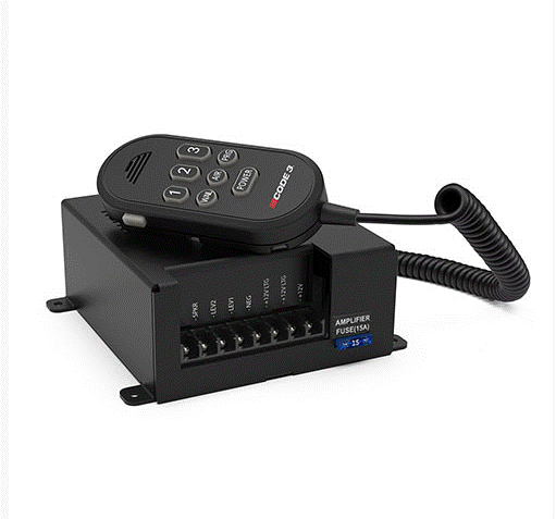 Code 3 Handheld Or Discrete Input-Wire Siren System - H3CS
