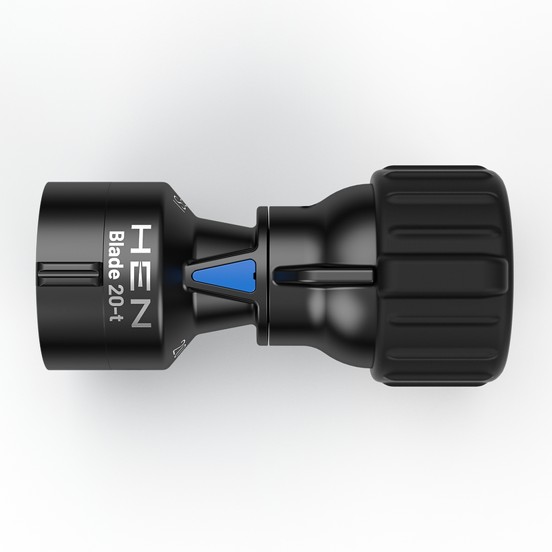 Hen Nozzle Blade-20 GPM @100 PSI Nozzle 1" NH and 1" NPSH (O2OT20-00)