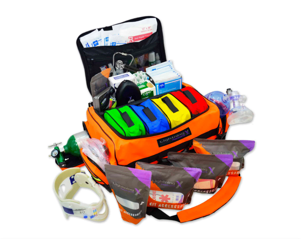 Medical Gear Bags DLXMB65-SKD-ORG