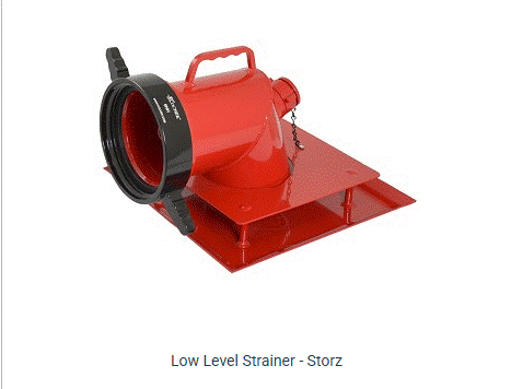 Kochek 6" Low level strainer W/Jet Siphon LL60-P07