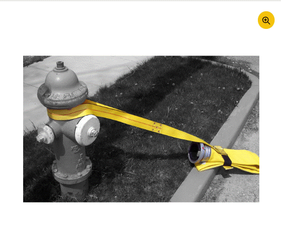 R&B Fabrication LDH-01LY Large Diameter Hose / Hydrant Strap