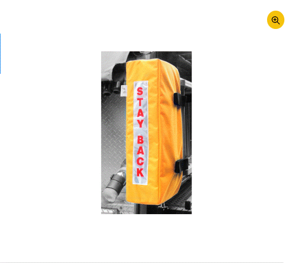 R&B Fabrication 652YL Cordura Ladder Boot Large 9"x24" Opening