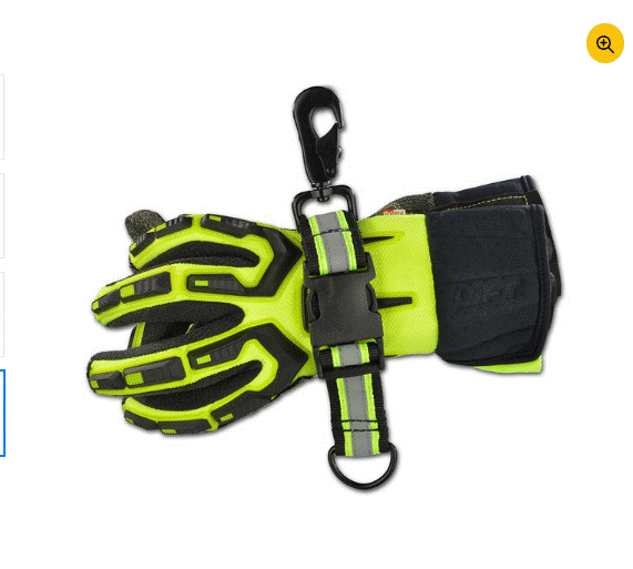 Lightning X (LXFGS-R) Premium Heavy-Duty ADJUSTABLE Nylon Fire Glove Strap