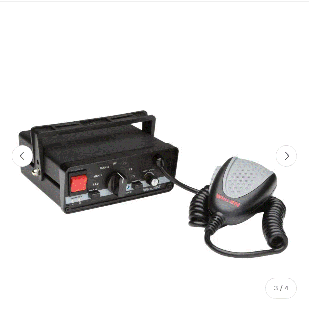 Whelen Sirens Siren Amplifier with 17 Scan-Lock Siren Tones