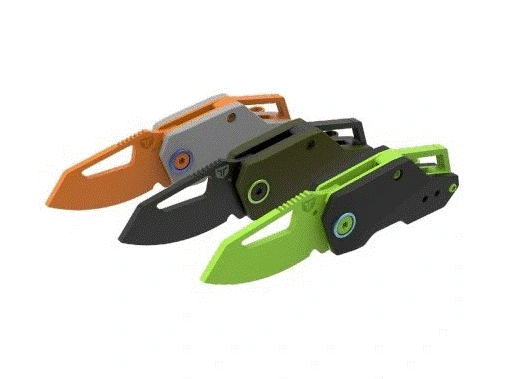 True Knives (tru-fmk-0019) Berm Key Chain Knife