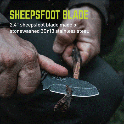 True Knives (TRU-FXK-1020) Nekkid fixed blade knife