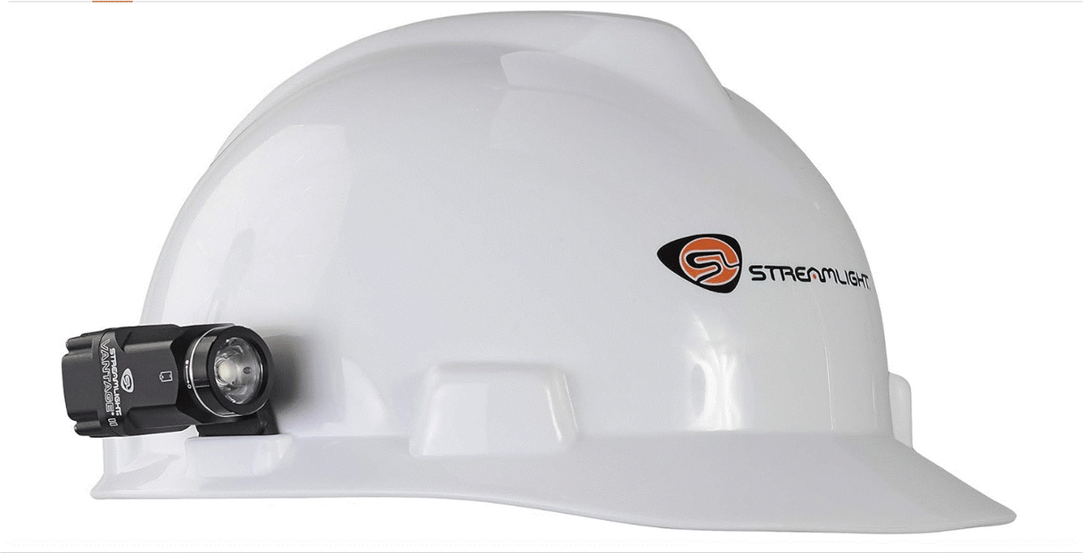 Streamlight Industrial Hard Hat Mount W/1 CR123A Battery (69333)