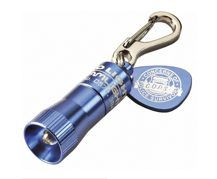 Streamlight Blue nano Light-Supports Cops-Clam-Blue (73002) Pink (73003)