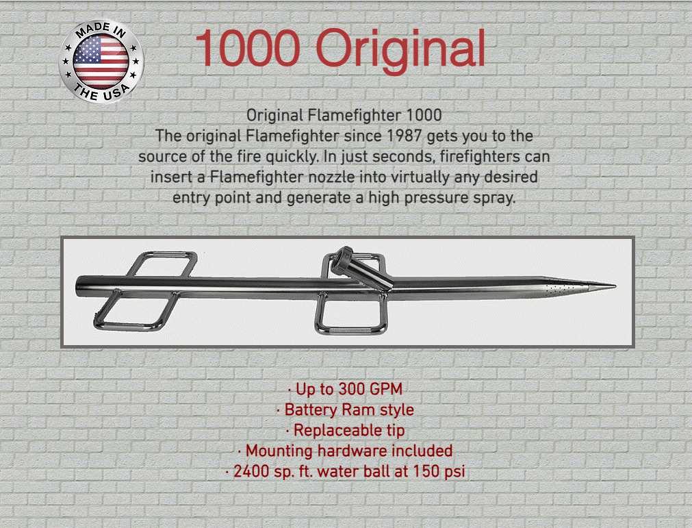 Flame Fighter Piercing Nozzle Kit (1000 Original FlameFighter)