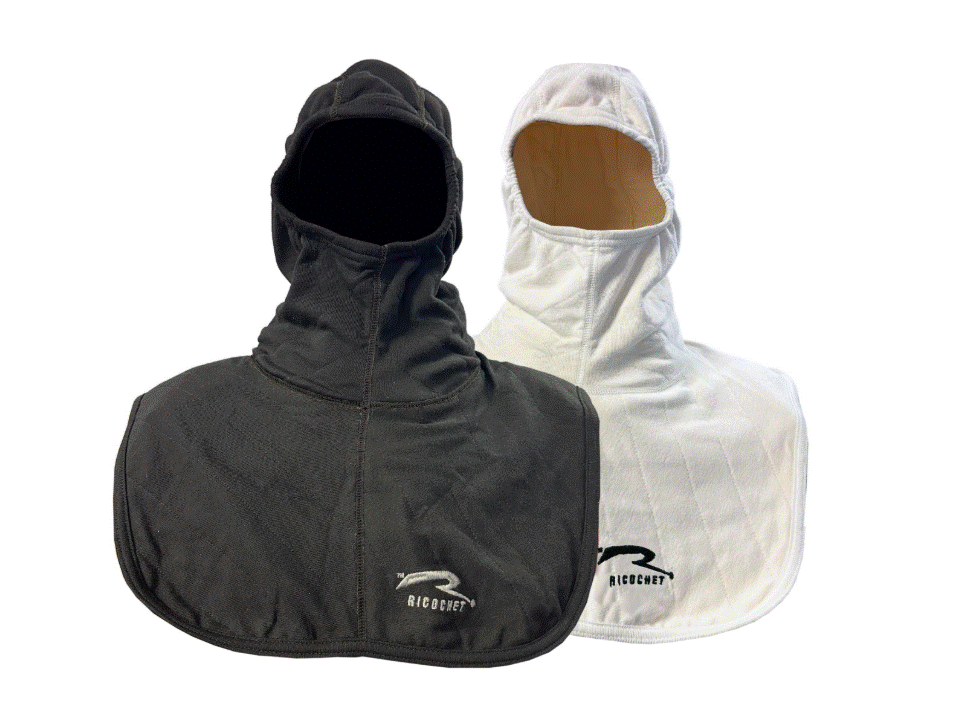 Ricochet Gear Hoods AC-HOOD-BL-101 (black) AC-HOOD-WH-101 (white)