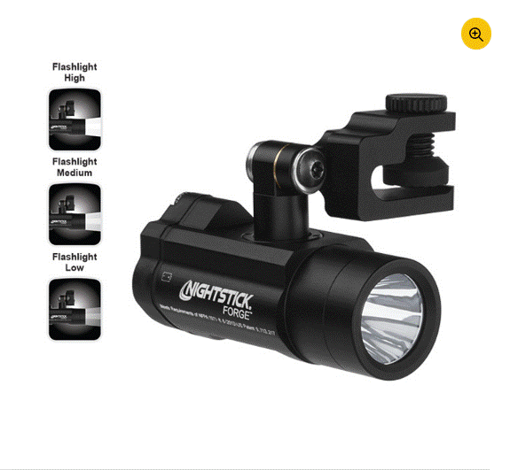 Night Stick NSP-4640B Forge Helmet Mounted Flashlight