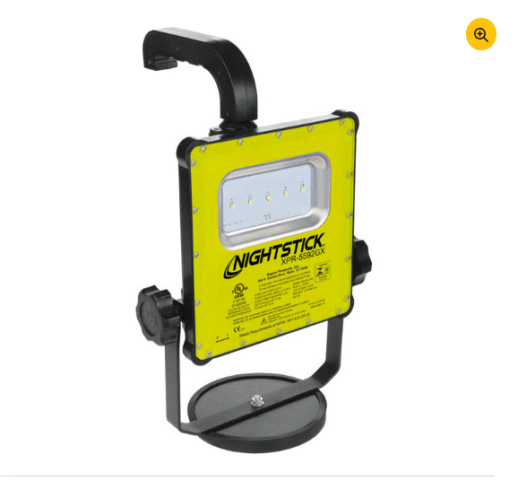 Night Stick XPR-5592GCX and XPR-5592GX IS Rechargeable LED Scene Light w/Magnetic Base