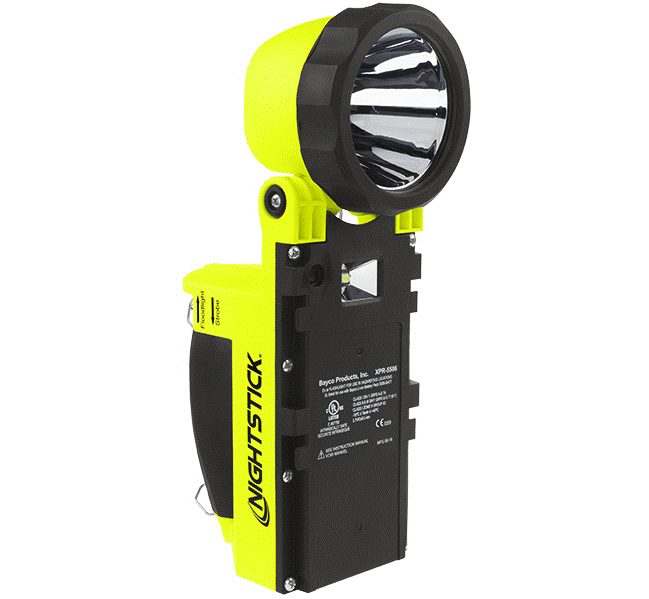 NightStick XPR-5586GX - Intrinsically-Safe Rechargeable Dual-Light™ Lantern with Pivoting Head