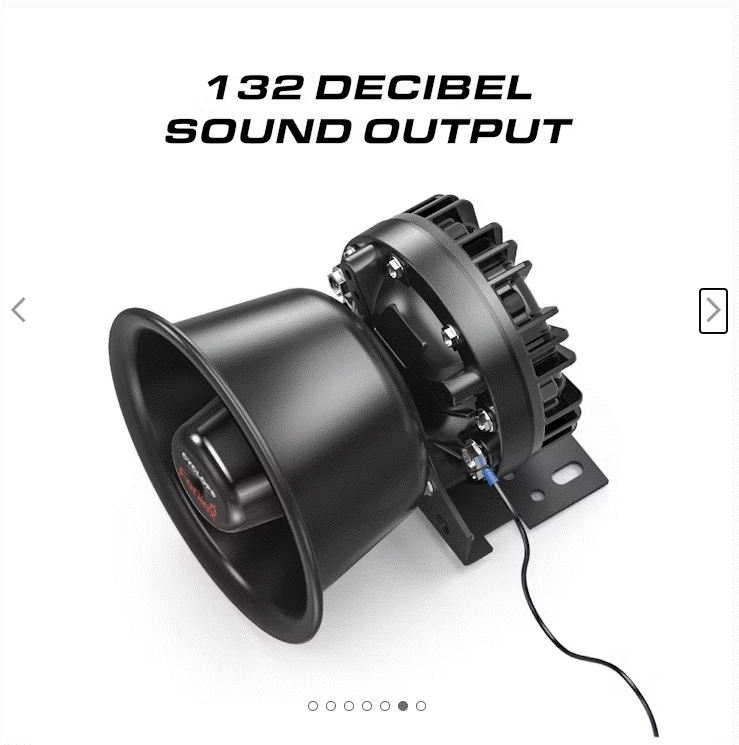 Feniex Sirens S-1025 Cyclops 100W