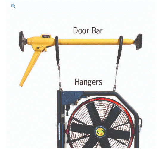 Super Vac Fan Accessories Door Bar