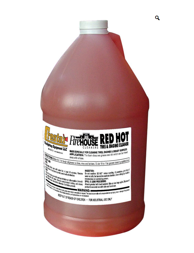 Crestar Red Hot Truck Tire and Engine Cleaner CREREDHOT004-1