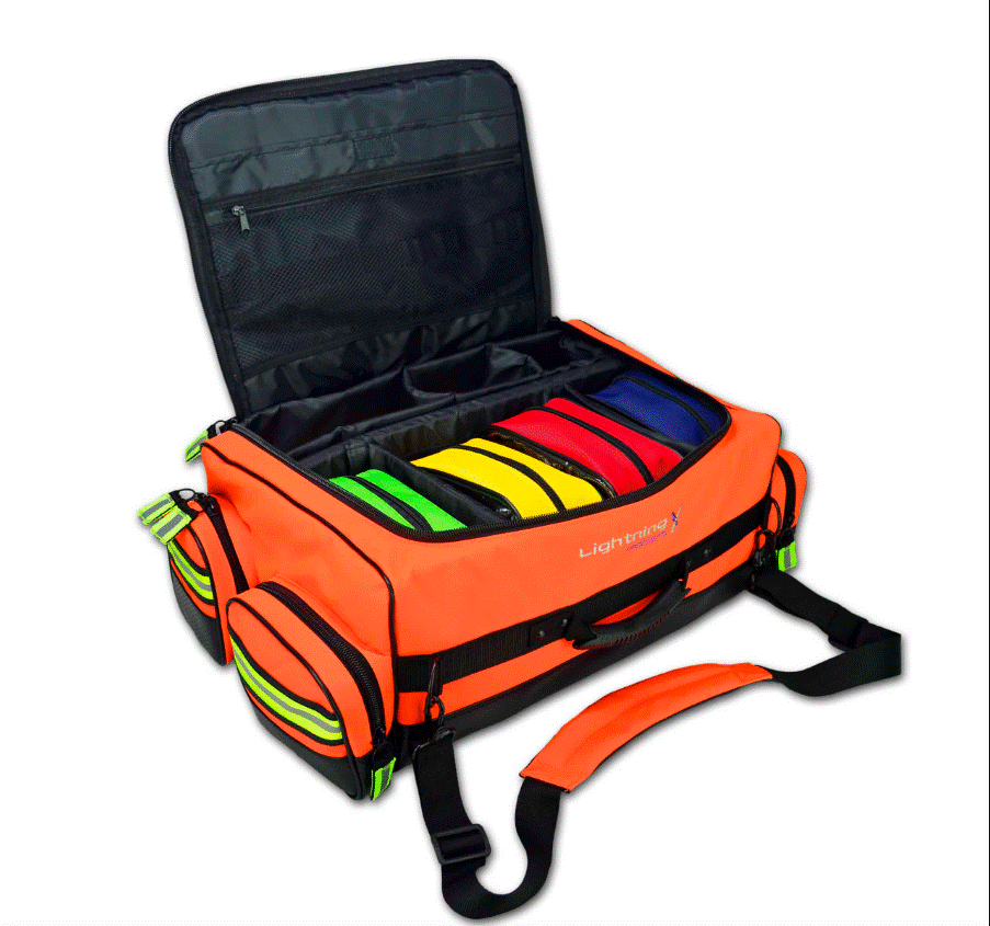 Medical Gear Bags DLXMB65-SKD-ORG