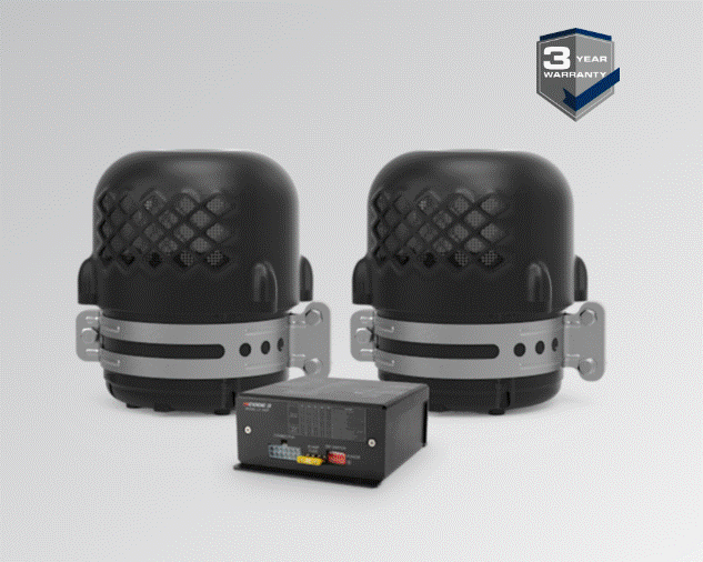 Code 3 Low Freq. Speaker kit (1 AMP 2 speakers) LF-KIT