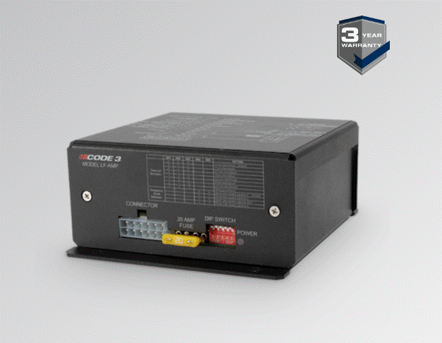 Code 3 Low Freq. Speaker kit (1 AMP 2 speakers) LF-KIT