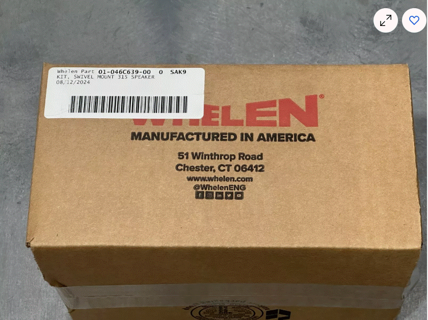 Whelen SAK9 Bracket for SA315