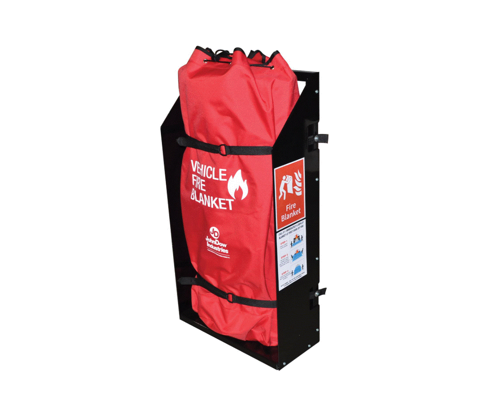 John Dow Industries Vehicle fire blanket wall rack (JDI-WRFD)